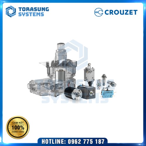 Crouzet Pushbutton diam 14 WP hat shape DIA5 hat color red silver contact NO/NC | 83450510